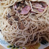 いわしと生ハムのスパゲッティー